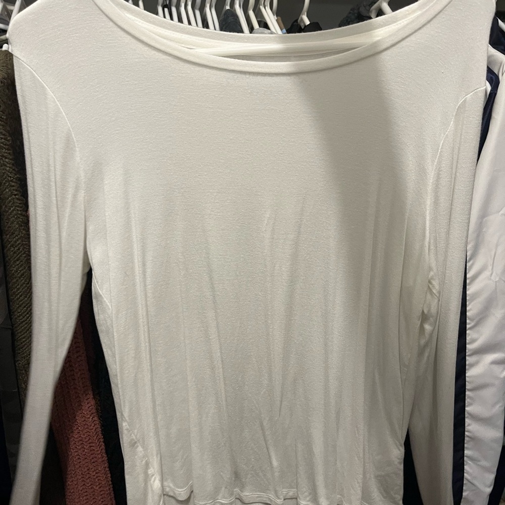 long sleeve white shirt
